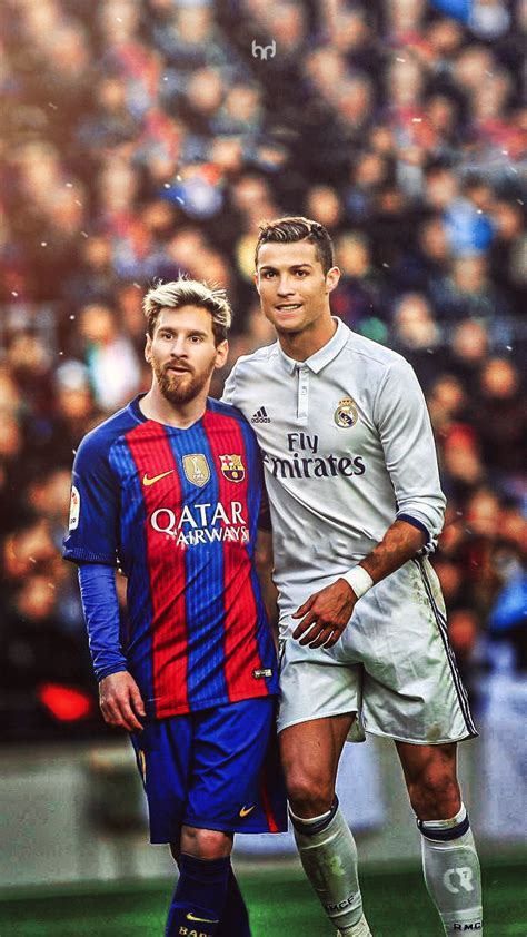 cr7 x messi wallpaper.